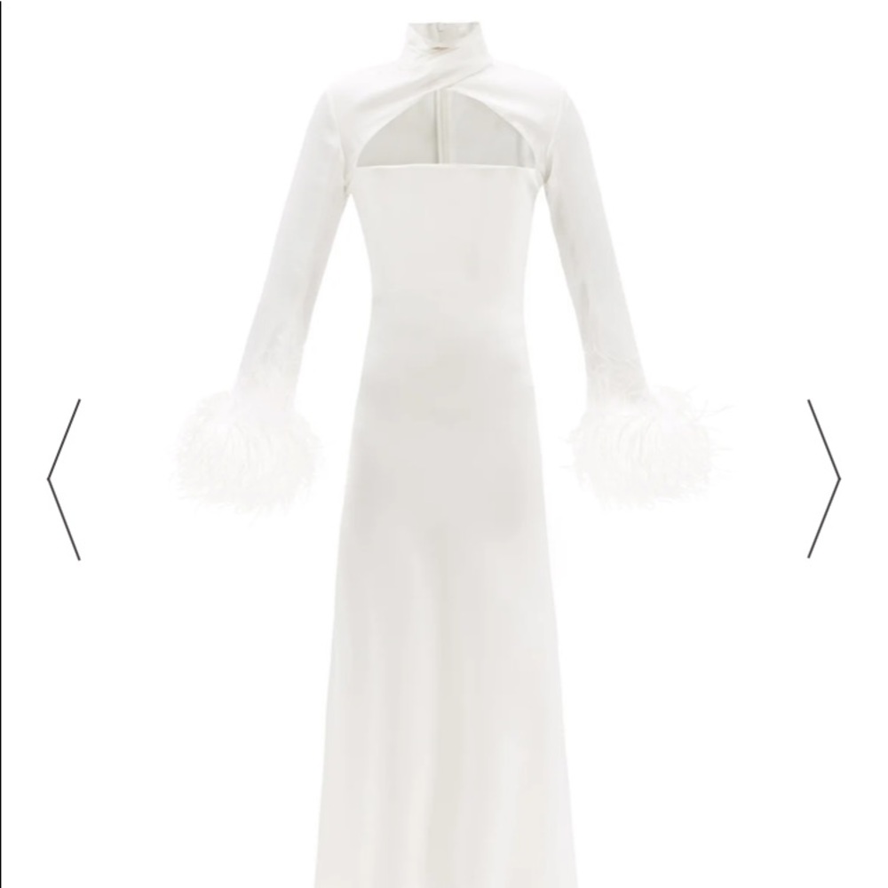 16arlington Silk Midi Dress - Picture 4 of 5